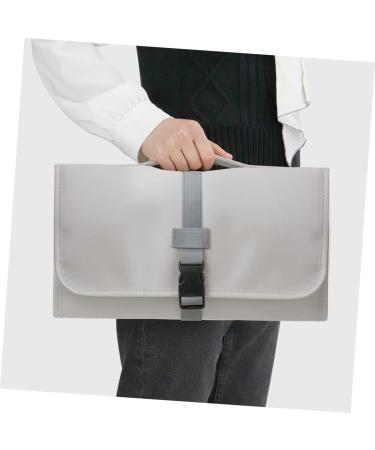Baluue 4pcs Multifunctional Storage Bag Travel Pouch for Hair Styling Tools Folding Comb Men Leather Grey 69X35CMx4pcs Greyx4pcs - Buy Online on GoSupps.com