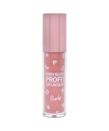 Rude Cosmetics High Gloss Profit Lip Lacquer - Best Dollar Lip Gloss for Women | 0.141 oz - International Shipping Available - Buy Online on GoSupps.com