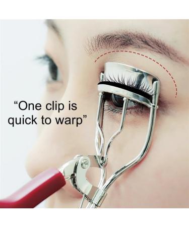 Effortless Lash Curler: Instant Eye-Opening Effect Easy-to-Use Eyelash Curling Tool-Design for Home & Travel - Buy Online on GoSupps.com
