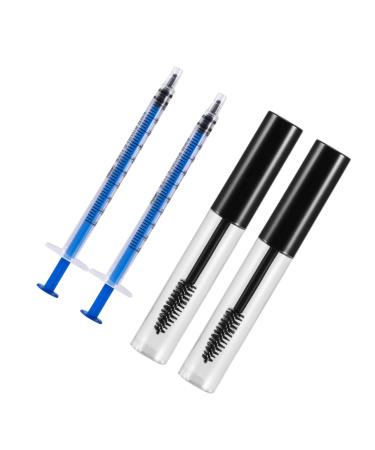 TOVINANNA 12pcs Mascara Tube Dispensing Tool Plastic Mascara Bottle Empty Bottles Refillable Bottles Container