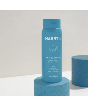 Harry's Anti-Dandruff 2-in-1 Shampoo & Conditioner - Fight Dandruff with Ease - Buy Online on GoSupps.com