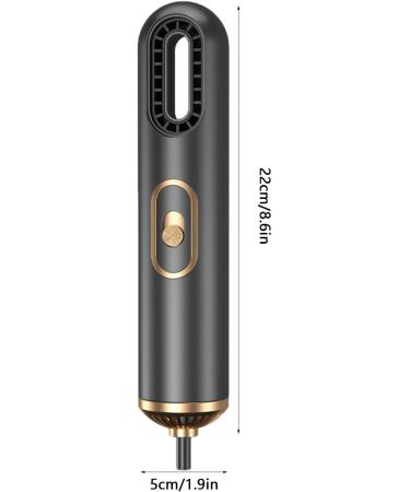 Negative Ion Hair Dryer 3in1 Blow Dryer with Negative Ion Lightweight Temperature Adjustment Hair Styling Dryer Tool Quick Drying Powerful Hairdryer with Diffuser for Curly Straight Hair Home Gray European hair dryer - Buy Online on GoSupps.com