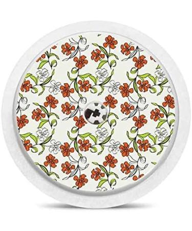 Diasticker - Floral Stickers for Freestyle Libre 2 Sensor | Pack of 6 | Stylish & Functional - Buy Online on GoSupps.com