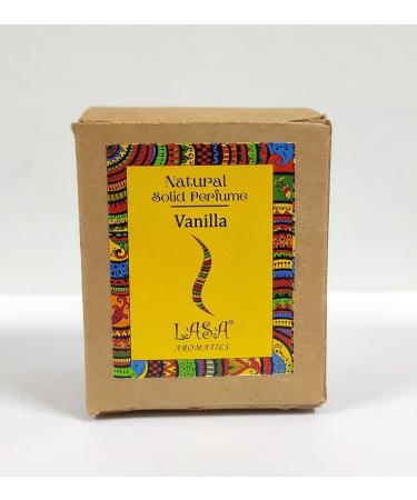 Lasa Aromatics Unisex Vanilla Natural Solid Perfume - Buy Online on GoSupps.com