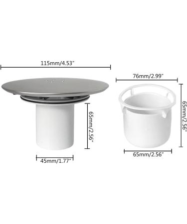 Drain Filter Reliable Sealing Shower Sink Strainers Bathroom Sink Drain Stopper Replacement Sturdys Sink Stopper Shower Drain Cover Replacement Bathroom Anti Clogging Basket Strainers Sturdys Sink - Buy Online on GoSupps.com