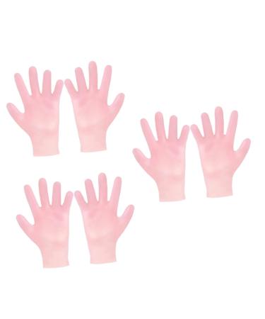 minkissy Moisturizer Gloves 3 Pairs Rough Skin Gloves Sun Protection moisturizing Skin Hand Gloves Miss moisturizing Hand Gloves moisturiser Gloves Hand Gloves Repair Dry Skin Anti-Crack