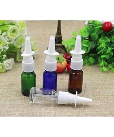 4PCS 10ML Brown Glass Nasal Spray Bottles - Refillable and Portable - Buy Online on GoSupps.com