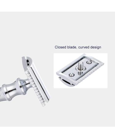 Buy Nobrands Classic Double-Edged Razor | Men's Safety Razors | Black Shaver & Base - International Shipping - Buy Online on GoSupps.com