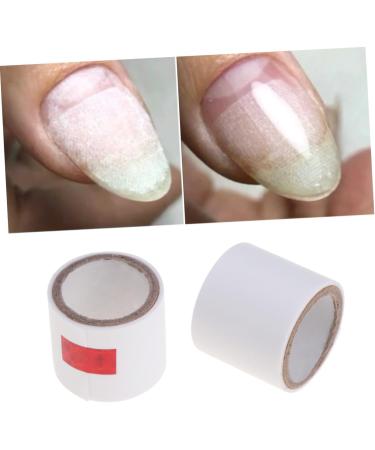 Healeved Nail Reinforce Tools Halloween Nail Wraps Nail Protector for Acrylic Honeycomb Lip Gloss Tube Artificial Silk Nail Self Adhesive Nail Sticker Fiberglass Care Nail Supplies White - Buy Online on GoSupps.com