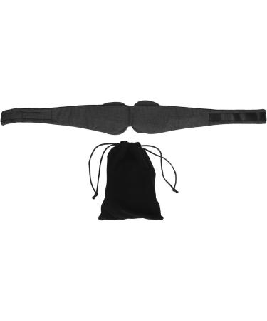 Memory Cotton 3D Contoured Cup Eye Patch Adjustable Strap Light Blocking Blink Freely Achieve Deeper Relaxation - Buy Online on GoSupps.com