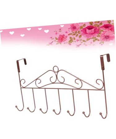 Alipis Metal Clothes Hanger Metal Clothing Rack Over The Door Hanger Towel Hanger Coat Hanger Hat Organizer medium As Shown - Buy Online on GoSupps.com