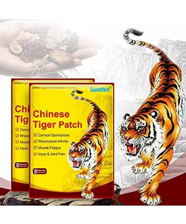 Sumifun 96pcs Tiger Patches - Herbal Pain Relief Plaster for Arthritis, Joint, Back, Neck, Muscle, Shoulder Pain - Buy Online on GoSupps.com