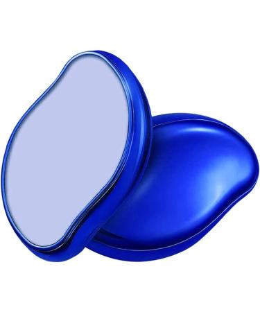 Crystal Hair Eraser - Painless Hair Remover for Women and Men | Exfoliation Tool for Arms, Legs, and Back | Reusable & Washable Epilator (Blue) - Buy Online on GoSupps.com
