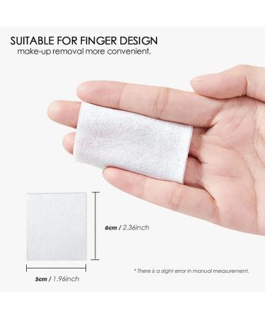 1000PCS Ultra Thin Makeup Remover Cotton Pads for Face Lips Eyes Nails Polish - Lint-Free, Bagged for Cleansing & Daily Skin Care - Buy Online on GoSupps.com