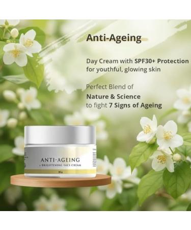 Goldy Anti Ageing & Brightening Cream with Niacinamide Vitamin-A & C & Peptides | Minimizes Fine Lines & Wrinkles Improve Collagen & Skin Elasticity | for Men & Women | 50g - Buy Online on GoSupps.com