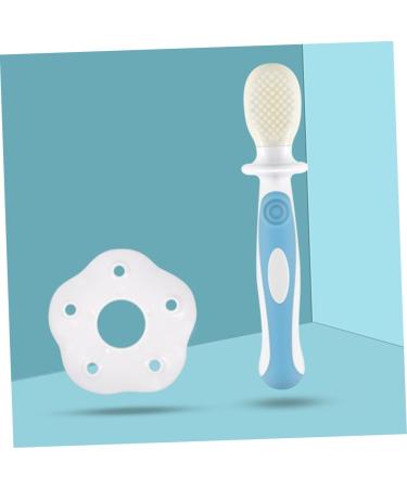 Buy Sewoart Silicone Bristle Toothbrush for Kids | Training Brush for Toddlers & Babies | Blue Children's Oral Care | International Shipping - Buy Online on GoSupps.com