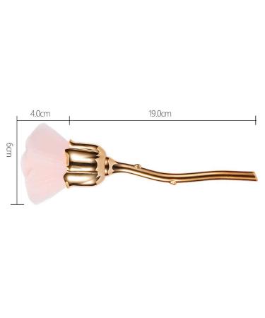 Nail Art Dust Brush - Rose Head Manicure & Blush Powder Brush | Fashion Gel Nail Accessories & Tools for Perfect Nails - Buy Online on GoSupps.com