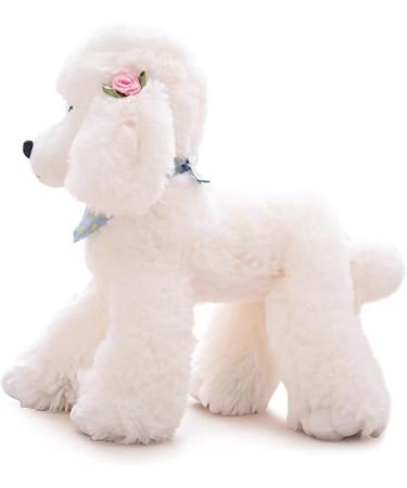 Heionia Kawaii Dog Plush Toy - Cuddly 20cm White Teddy for Kids | Perfect Gift for Girls - Buy Online on GoSupps.com