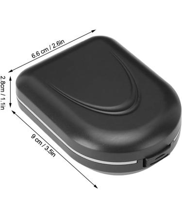 Danalogic Hearing Aid Accessories Hearing Aid Case Waterproof Portable Drop Resistance Hearing Aid Storage Box Black - Buy Online on GoSupps.com