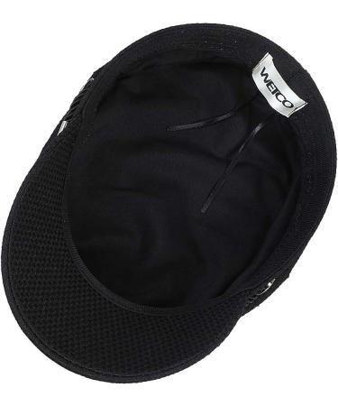 WETOO Women's Fiddler Cap Newsboy Hat - Black Paperboy Gatsby Beret Visor Cap - Buy Online on GoSupps.com