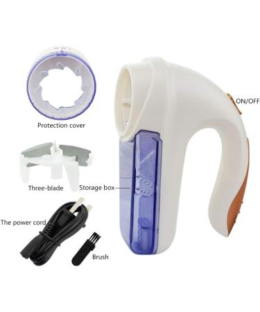Portable Electric Fabric Shaver & Lint Remover - Effortlessly Remove Fluff Balls & Bobbles | Extra Blade & Brush Included - Buy Online on GoSupps.com