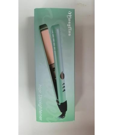 2 in 1 Lightweight Hair Straightener & Curler | Fast Heating Ceramic Plates | Temperature 120-200 | Green - Buy Online on GoSupps.com