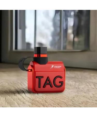 Tag Him Uomo Rosso Perfume Unforgettable Premium Long-Lasting Fragrance Amber Woody Essence for Men 100 ML (3.4 fluid ounce) Best for Gifting purpose - Buy Online on GoSupps.com