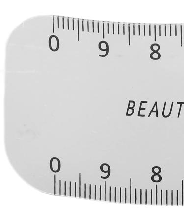 ANKROYU Makeup Eyebrow Stencil Ruler Eyebrow Stencil Measuring Ruler Eyebrow Drawing Guide Card Eyebrow Shaping Stencils Eyebrow Makeup DIY Tool - Buy Online on GoSupps.com