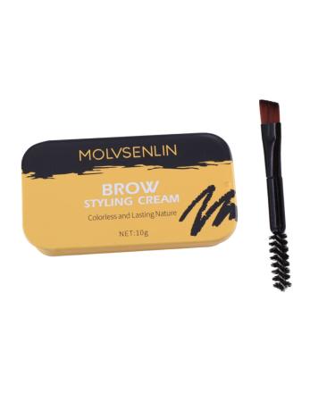 Mipcase 2 Pcs Eyebrow Styling Cream Eyebrow Shaper Kit Shaping Wax Brow Wax Eyebrow Pomade Lasting Wax Stick