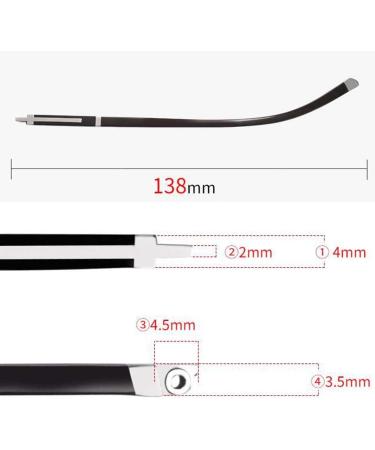 Ygnjh Replacement Legs for Glasses - Black Metal & Plastic Arms Sunglasses Spare Parts 1 Pair - Buy Online on GoSupps.com