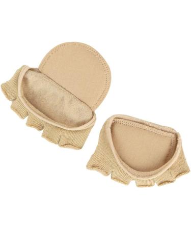 Non-Slip Forefoot Pads & Toe Separating Socks for Women - Comfortable Five Toe Heelless Design - International Shipping Available - Buy Online on GoSupps.com