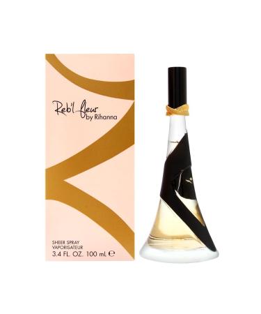 Rihanna Reb'l Fleur Sheer Spray 3.4 Fluid Ounce 3.4 Ounce (Pack of 1)
