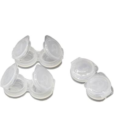 HAPINARY 3pcs Colored Invisible Lens Case Holder - Durable & Stylish for Travel | Shop Internationally - Buy Online on GoSupps.com