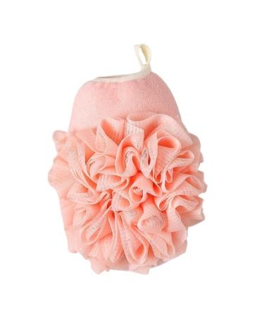 Bath Sponges for Adults Bath Sponge Mesh Pouf Bath Sponge Foam Loofah Sponge (Color : D)