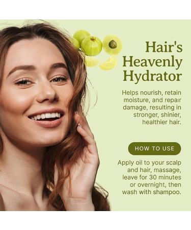 Bella Terra Oils - Organic Amla Oil 8 oz - Harvested from Bitter Organic Amlas Famed for its Vitamin C&E & Omega-6&9 Cold-Pressed Elixir for Skin 8 Fl Oz (Pack of 1) - Buy Online on GoSupps.com