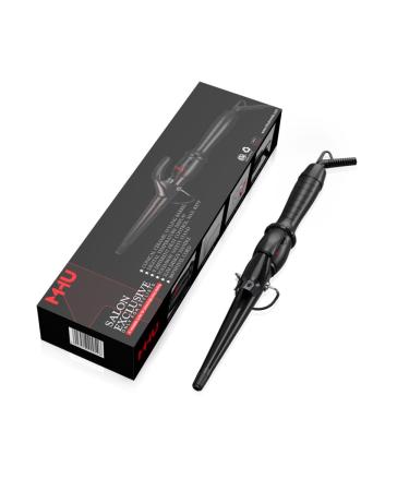 Curling Iron Wand Ceramic Coated and Adjustable Temp Setting Tapered Hair Curler 1/2-1 Inch Curling Wand for Fast Heating Digital Display Auto Shut Off