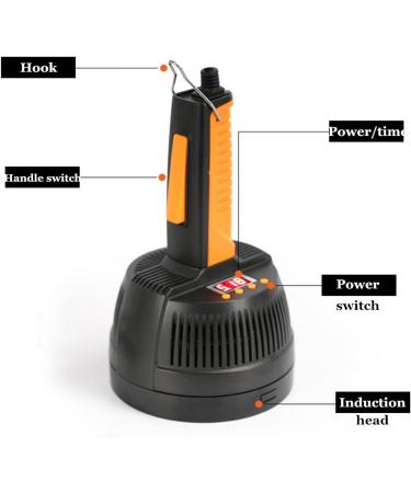FAXIOAWA Handheld Electromagnetic Induction Sealer Portable Manual Induction Sealing Machine Bottle Cap Sealing Machine for Diameter 20-100mm Plastic Glass Bottles 20 130mm - Buy Online on GoSupps.com