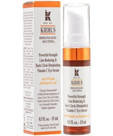 Kiehl's Powerful-Strength Line-Reducing and Dark Circle-Diminishing Vitamin C Eye Serum 15ml