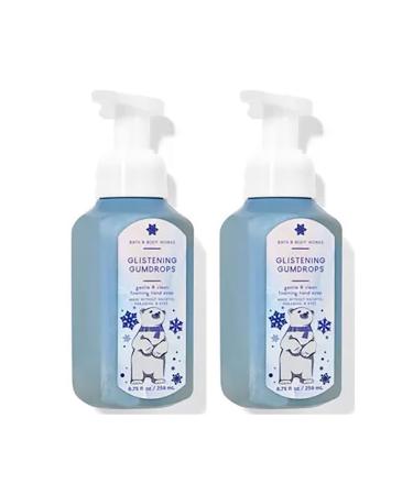 Bath and Body Works Gentle Foaming Hand Soap 8.75 Ounce 2-Pack (Glistening Gumdrops)
