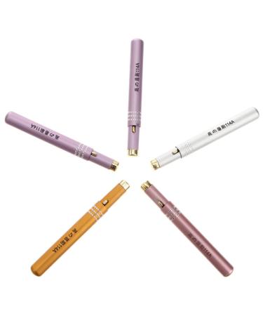 FRCOLOR 20 Pcs Retractable Lip Brush Set - Perfect Lipstick Gloss & Stain Applicators for Travel | Aluminum Alloy Metal Shell - Buy Online on GoSupps.com