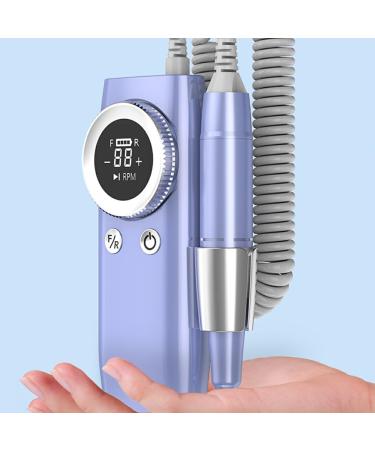 Dajidafu Effortlessly Remove Gel Polish With Nails Lathe Gel Cutting Remove Tool Rechargeable Electric Nail Sander Compact purple - Buy Online on GoSupps.com