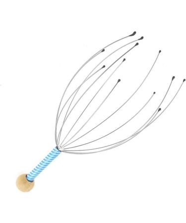 Peukerty Metal Finger Neck Scalp Head Stress Relief Massager - International Shipping Available - Buy Online on GoSupps.com
