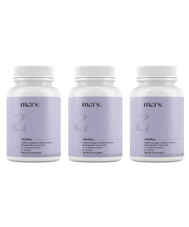 Mars NitroFlux: A Natural Nitric Oxide_Variations (Pack of 3) 1 Count (Pack of 3)