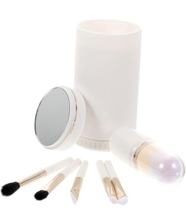 MAGICLULU 5 Sets Makeup Brush Set Practical Makeup Cosmetic Brush Make up Brushes Loose Powder Makeup Brush Mini Makeup Thick Aluminum Tube Travel With White Blush Brush - Buy Online on GoSupps.com