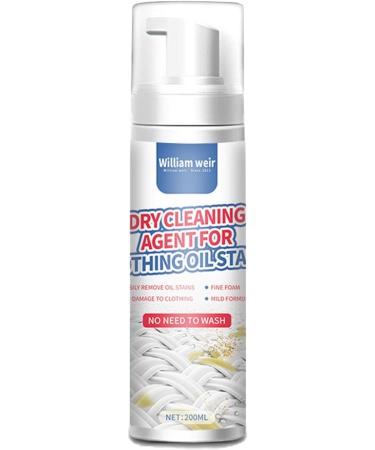 Dry Stain Remover for Clothes Dry Care Stain Remover for Clothing Oil Stains | Oil Stains Eliminator & Eraser Cleaning Fluid Agent Spray for Clothing Makeup Food Drink Stains 200ml - Buy Online on GoSupps.com