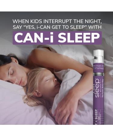 Sleep Fast & Longer - Ready to use Oral Spray - Sleep Support with Melatonin GABA and 5-HTP - Liquid Melatonin Spray - Better than Sleep Gummies for Adults - Can-i Sleep by Can I Wellness Sleep 1 Pack - 30 Servings - Buy Online on GoSupps.com