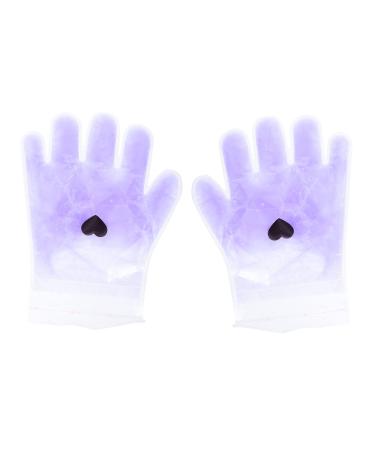 FRCOLOR Paraffin Wax Hand Film 1 Pair Lavender Hand Wax Set Portable Purple Suite Pe Bag Paraffin Wax Cover Kit