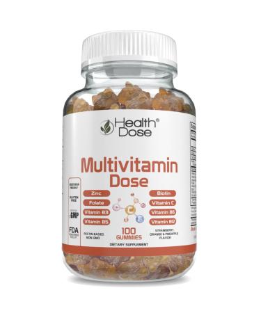Health Dose Multivitamin Dose Adults 100 Gummies (1)