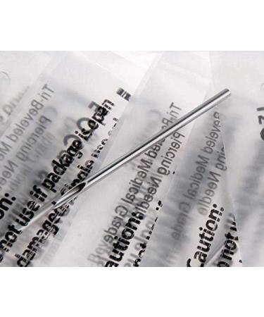 100Pcs Sterile Body Piercing Needles - 12G 14G 16G 18G for Ear & Nose Piercings - International Shipping Available - Buy Online on GoSupps.com