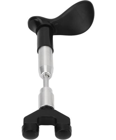 Stainless Steel Depth Tissue Massager - Portable Chiropractic Tool Set with 4 Heads for Muscle Relief & Improved Blood Circulation - Buy Online on GoSupps.com